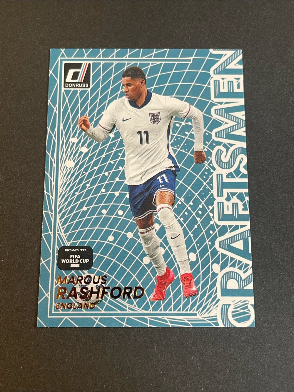 Donruss Road to FIFA World Cup 2026 Marcus Rashford Craftsmen England #18 Card